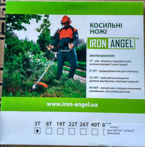 Диск Iron Angel 255/ 3/1" -1,6 мм изображение 2