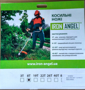 Диск Iron Angel 255/ 8/1" -1,4 мм изображение 2