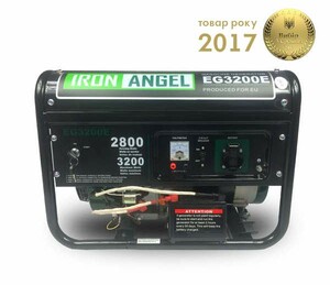 Генератор бензиновый Iron Angel EG 3200 E изображение 2