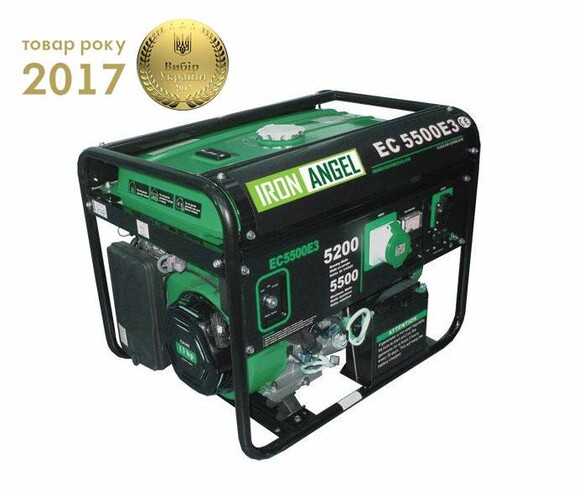 Генератор Iron Angel EG 5500 E3-M изображение 2