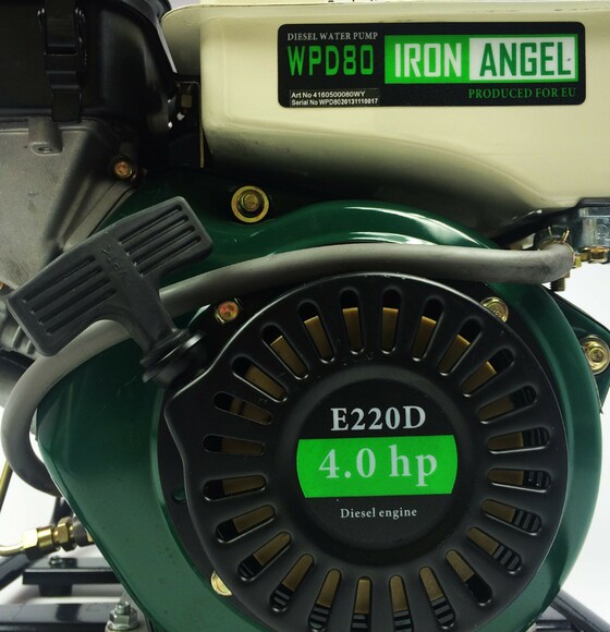 Мотопомпа Iron Angel WPD 80 изображение 2