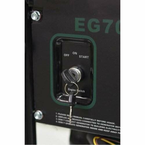 Генератор бензиновый Iron Angel EG 7000 E изображение 6