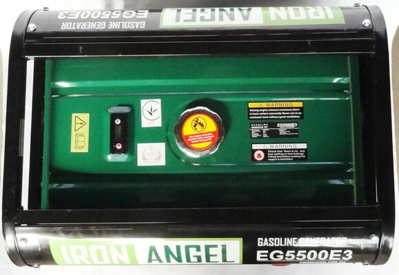 Трифазний гібридний генератор Iron Angel EG 5500 E3 ГАЗ-БЕНЗИН image 5
