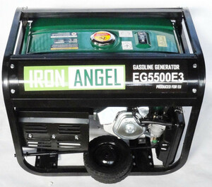 Трехфазный генератор бензиновый Iron Angel EG 5500 E3