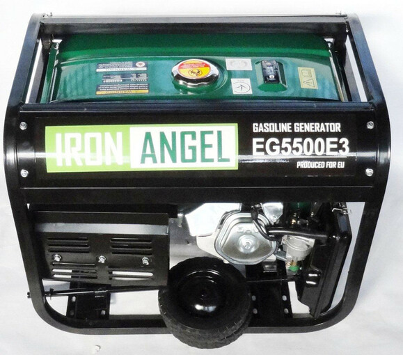 Трехфазный генератор бензиновый Iron Angel EG 5500 E3