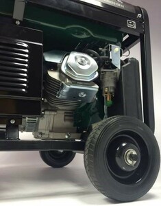 Гибридный генератор Iron Angel EG 8000E ГАЗ-БЕНЗИН изображение 6
