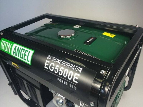 Генератор бензиновый Iron Angel EG 5500 E изображение 4