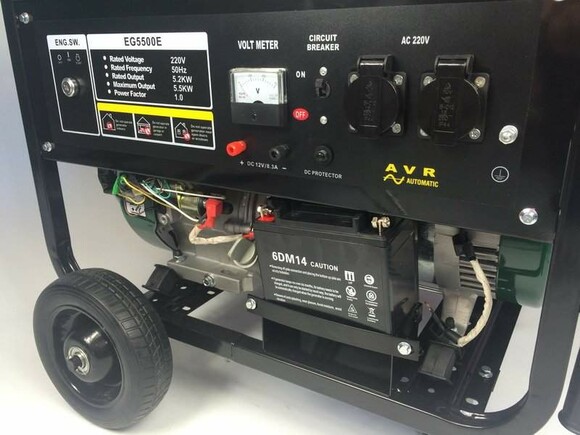 Генератор бензиновый Iron Angel EG 5500 E изображение 3