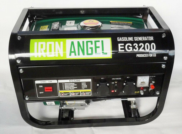 Двопаливний генератор Iron Angel EG3200 ГАЗ-БЕНЗИН image 3