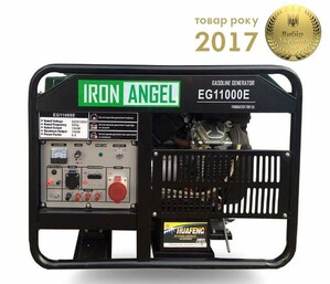 Генератор бензиновый Iron Angel EG 11000E изображение 2