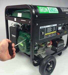 Генератор бензиновый Iron Angel EG 8000E изображение 7