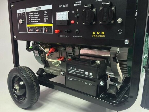 Генератор бензиновый Iron Angel EG 8000E изображение 2