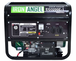 Двопаливний генератор Iron Angel EG3200e ГАЗ-БЕНЗИН