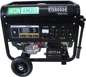 Генератор с блоком автоматики Iron Angel EG8000E ATS (2001077-1) изображение 2